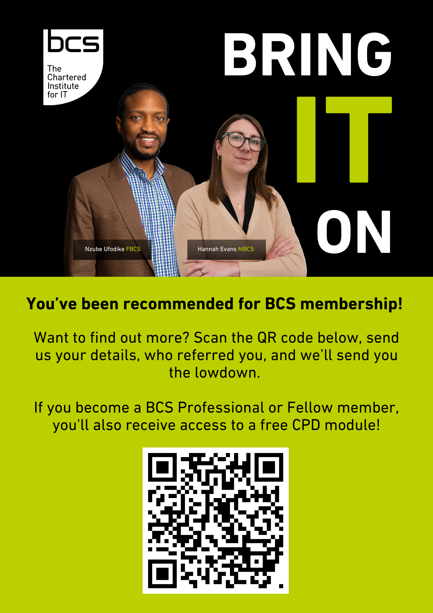 Bring IT on MGM community event poster digital