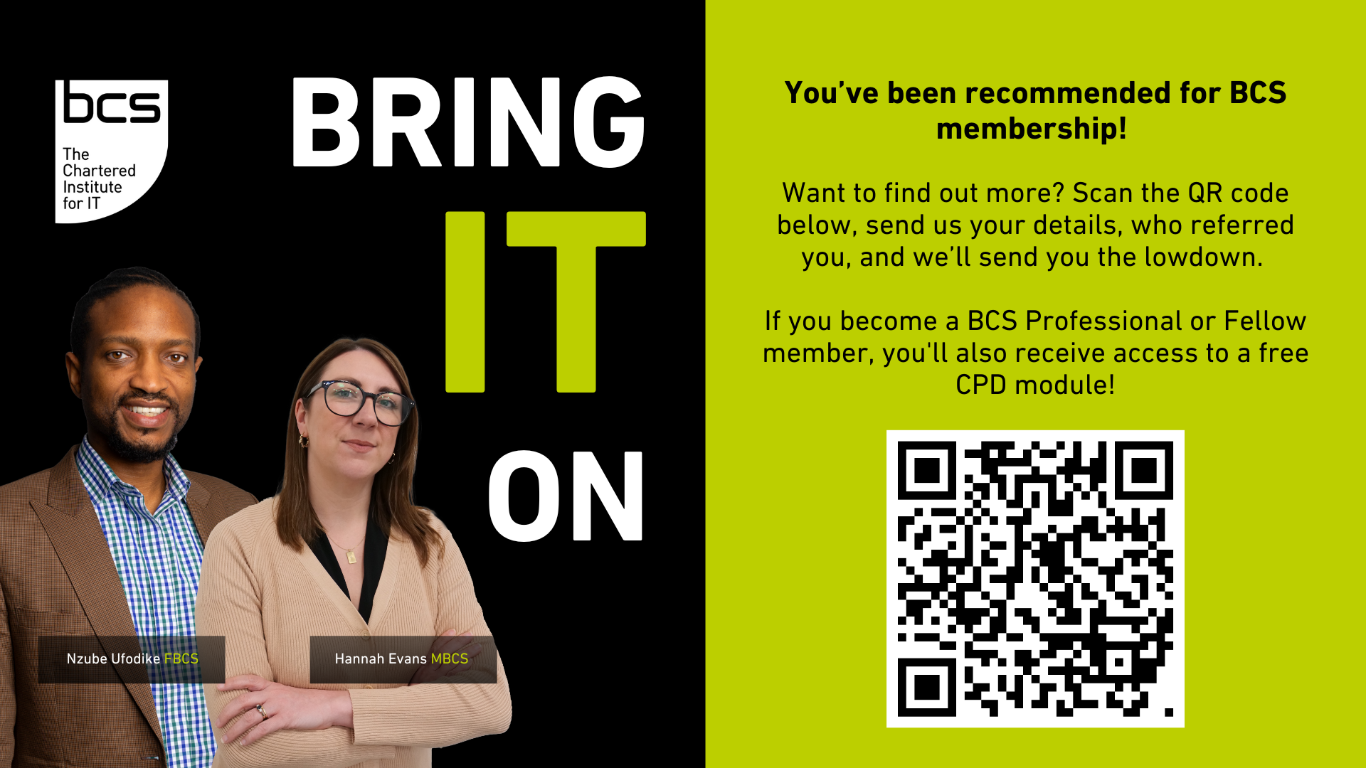 Bring IT on MGM volunteer toolkit ppt slide visual